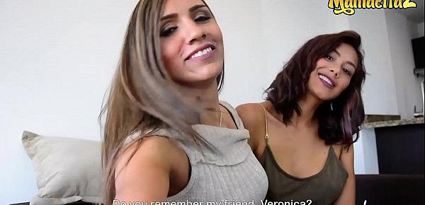  MAMACITAZ - Lesbian Latina Teen Has Revenge Sex With Straight BFF (Adriana Betancur & Veronica Orozco)